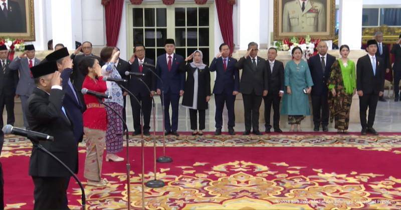 Youtube.com/Sekretariat Presiden